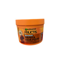 FRUCTIS HAIR FOOD PAPAYA MASCARILLA REPARADORA 390 ml
