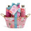 IDC INSTITUTE SCENTED GARDEN CESTA METÁLICA DE BAÑO R 42244