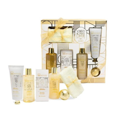 IDC INSTITUTE SCENTED BATH GOLD SET DE BAÑO R 42259