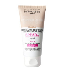 BYPHASSE CREMA FACIAL SPF 50 3EN1 TONO MEDIUM 50 ml