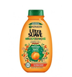 GARNIER ULTRA SUAVE CHAMPU 2 EN 1 ALBARICOQUE 400 ml