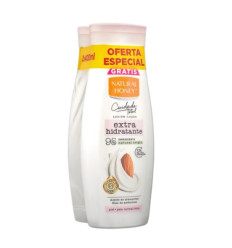 NATURAL HONEY LOCIÓN EXTRA HIDRATANTE ACEITE DE ALMENDRAS 2 X 400 ml