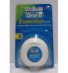 2 € / unidad ORAL B SEDA DENTAL MENTOLADA con CERA 50 m en pack de 12 u