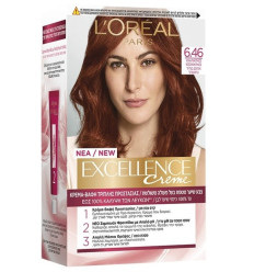 LOREAL EXCELLENCE CREME TINTE 6.46 COBRIZO CAOBA
