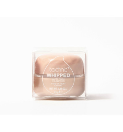 TECHNIC WHIPPED MAQUILLAJE ACABADO MATE - BEIGE 25 g R 26739