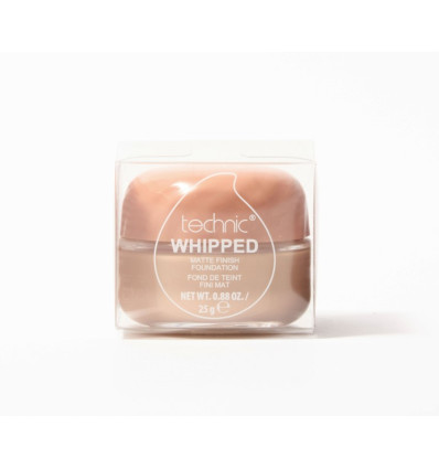 TECHNIC WHIPPED MAQUILLAJE ACABADO MATE - DARK BEIGE 25 g R 26741