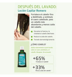 WELEDA LOCIÓN CAPILAR REVITALIZANTE CON ROMERO 100 ml