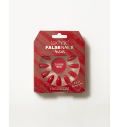 TECHNIC UÑAS POSTIZAS - STILETTOGLOSS RED R 29134