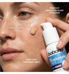 BABARIA BB FLUIDO DIARIO ÁCIDO HIALURÓNICO SPF 50 CON COLOR 30 ml