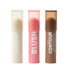 TECHNIC GLOW ON ILUMINADOR + COLORETE + CONTORNO R 996223