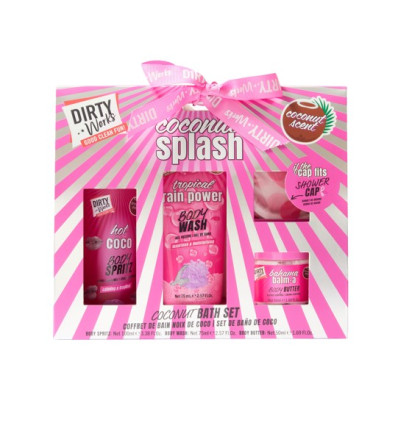 DIRTY WORKS COCONUT SET DE BAÑO R 996308