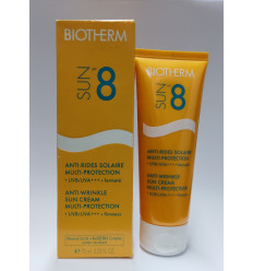 BIOTHERM SUN SPF 8 PROTECCIÓN SOLAR ANTI-ARRUGAS 75 ml