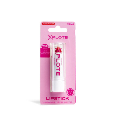 XPLOTE RUBY CRUSH LÁPIZ LABIAL ROJO MATE Ref. 12201