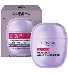 LOREAL REVITTALIFT FILLER AQUA FLUID RELLENADOR SPF 30 40 ml