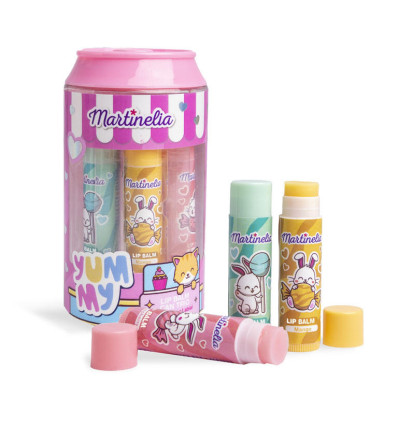 MARTINELIA YUMMY LATA TRIO BÁLSAMOS LABIALES Ref. 68144