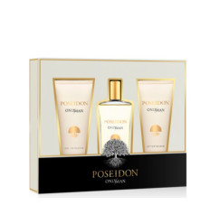 POSEIDON ONLY MAN EDT 100 ml SPRAY + GEL 100 ml + AFTER SHAVE 100 ml