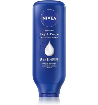NIVEA BODY MILK BAJO LA DUCHA PIEL SECA 400 ml