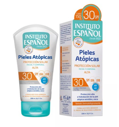 INSTITUTO ESPAÑOL PIELES ATÓPICAS PROTECTOR SOLAR SPF 30 FACIAL Y CORPORAL 150 ml