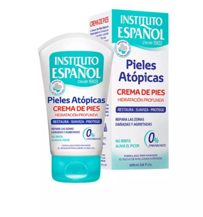 INSTITUTO ESPAÑOL PIELES ATÓPICAS CREMA DE PIES HIDRATACIÓN PROFUNDA 100 ml