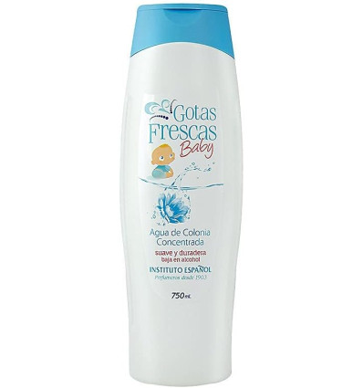 INSTITUTO ESPAÑOL GOTAS FRESCAS BABY AGUA DE COLONIA CONCENTRADA 750 ml