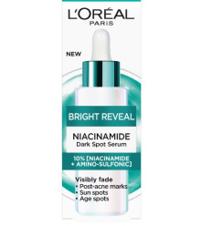 LOREAL BRIGHT REVEAL NIACINAMIDA SERUM ANTIMANCHAS OSCURAS 30 ml
