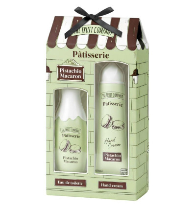 THE FRUIT COMPANY PATISSERIE PISTACHIO MACARON CREMA DE MANOS 60 ml + EDT 30 ml