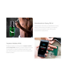 DON ALGODON FREEDOM HOMBRE EDT 30 ml SPRAY + GEL 75 ml + DEO SPRAY 100 ml + TARJETERO METÁLICO