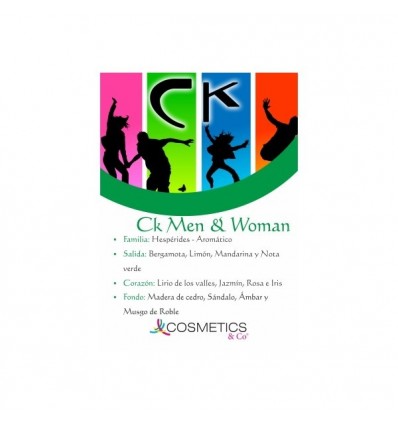 CK Men & Woman EDT 100 ml vapo