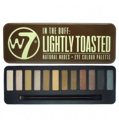 W7 LIGHTLY TOASTED IN THE BUFF PALETA 12 SOMBRAS DE OJOS 15,6 g