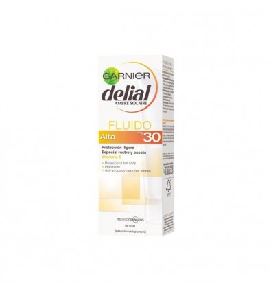 GARNIER DELIAL CREMA PROTECCION SOLAR FACIAL FLUIDA SPF 30 50 ml