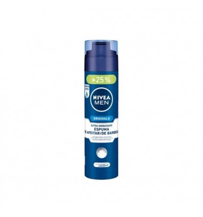 NIVEA MEN ORIGINALS ESPUMA DE AFEITAR EXTRA HIDRATANTE 200 ML