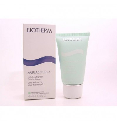 BIOTHERM AQUASOURCE GEL OLIGO-THERMAL ULTRA HIDRATANTE PARA PIELES NORMALES Y MIXTAS 40 ml