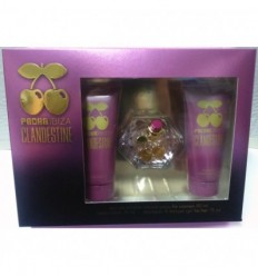 PACHA IBIZA CLANDESTINE WOMAN EDT 80 ml VP + BODY 75 ml + GEL&CHAMPÚ 75 ml