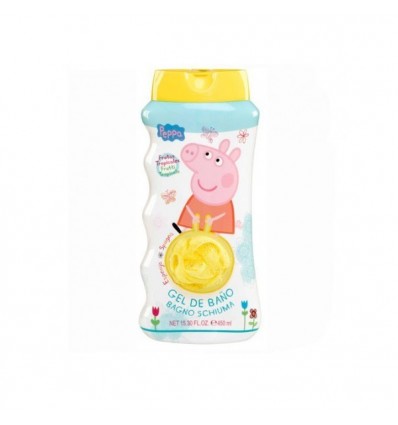 PEPPA PIG GEL DE BAÑO 450 ml + ESPONJA MALLA