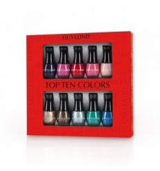 GUYLOND TOP TEN COLORS PACK ESMALTES REF 2467