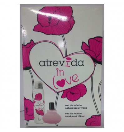 ATREVIDA IN LOVE EDT 75 ml + DEO SPRAY 150 ml