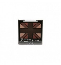RIMMEL GLAM EYES HD QUAD SOMBRAS DE OJOS 002 ENGLISH OAK 2.5 g