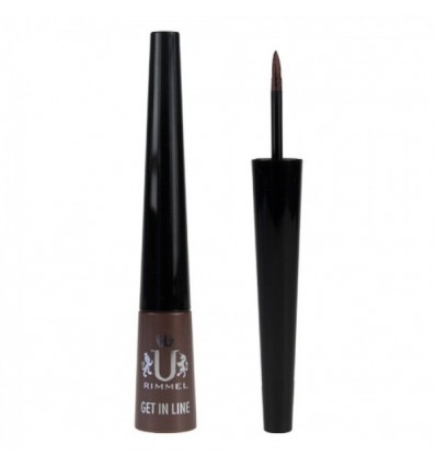 RIMMEL GET IN LINE EYELINER LIQUIDO 600 COPPER BROWN 2,5 ml