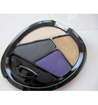 DEBORAH EYE DESING QUAD 15 GOLDEN VIOLET 4 tonos