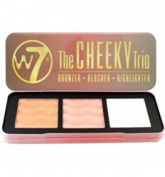 W7 THE CHEEKY TRIO BRONZER-BLUSHER-HIGHLIGHTER 21G