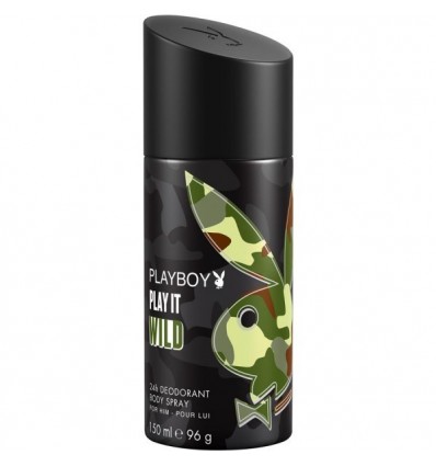 PLAYBOY PLAY IT WILD DEO SPRAY MEN 150 ml