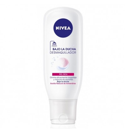 NIVEA BAJO LA DUCHA DESMAQUILLANTE P SECA ROSTRO Y OJOS 150 ml