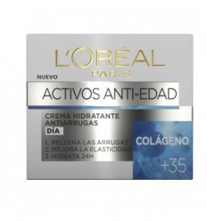 L`ORÈAL ACTIVOS ANTI-EDAD CREMA DÍA COLÁGENO +35 50 ML