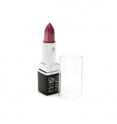 NYC CITY DUET 2 EN 1 BARRA DE LABIOS 421 THE VINTAGE PINKS