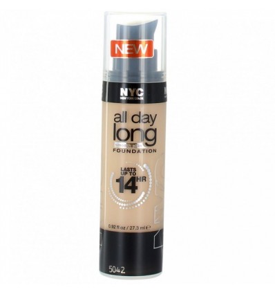 NYC ALL DAY LONG 14H MAQUILLAJE 740 WARM BEIGE 27,3 ml