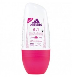 ADIDAS 6 EN 1 COOL & CARE 48H DEO ROLLON WOMAN 50 ml