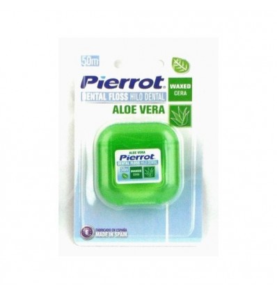 PIERROT HILO DENTAL ALOE VERA CERA 50 m