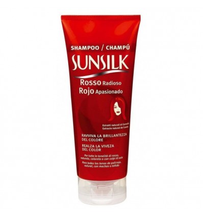 SUNSILK CHAMPÚ ROJO APASIONADO 200 ml