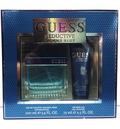 GUESS SEDUCTIVE HOMME BLUE EDT 100 ml + GEL 75 ml