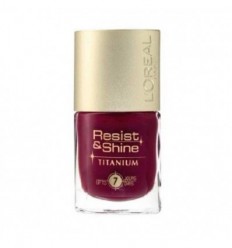LOREAL RESIST SHINE TITANIUM ESMALTE 651 9 ML LOREAL RESIST SHINE TITANIUM ESMALTE 651 9 ML
